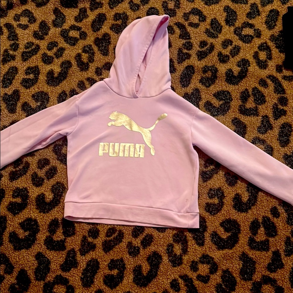 Puma Kids Pink Hoodie